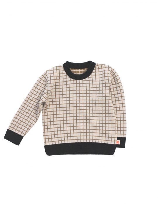 GRID SWEATER KINT