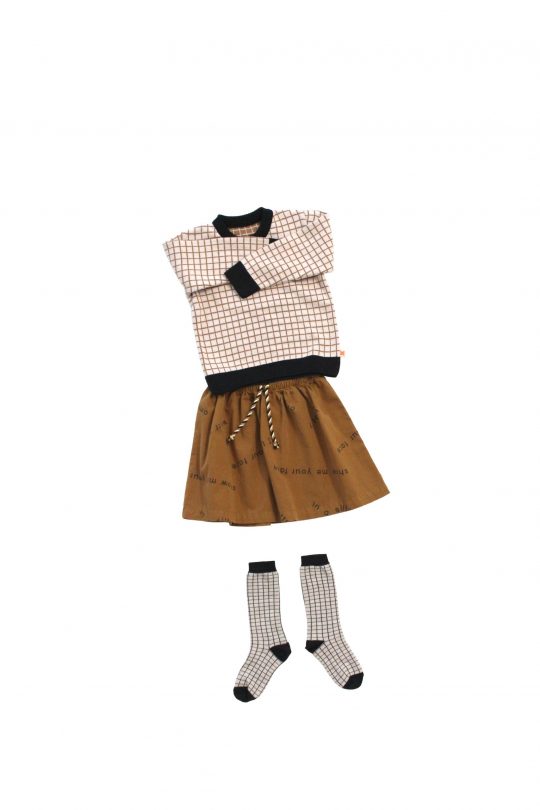 GRID SWEATER KINT