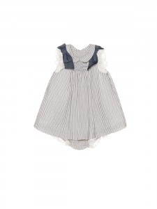 BOW DRESS WITH BLOOMER