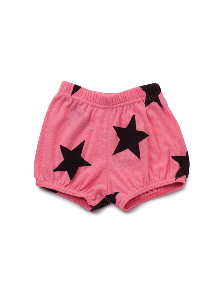 STAR YOGA SHORTS - PINK - Image 1