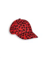 LEOPARD CAP RED