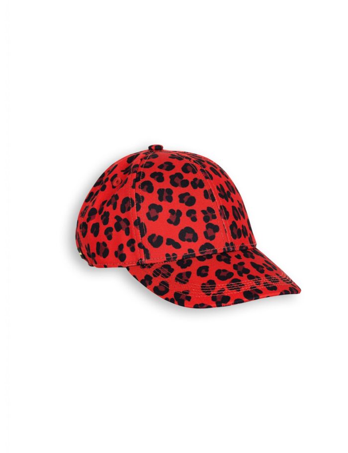 LEOPARD CAP RED - Image 1