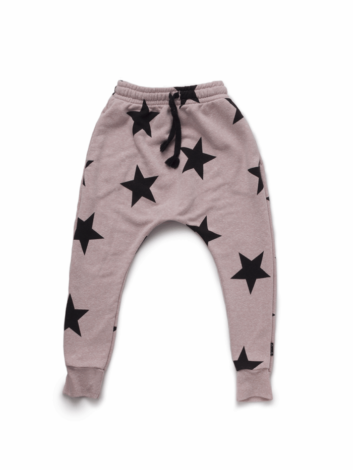 STAR BAGGY PANTS POWDER PINK - Image 1