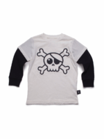 SKULL PATCH T-SHIRT WHITE - Image 2