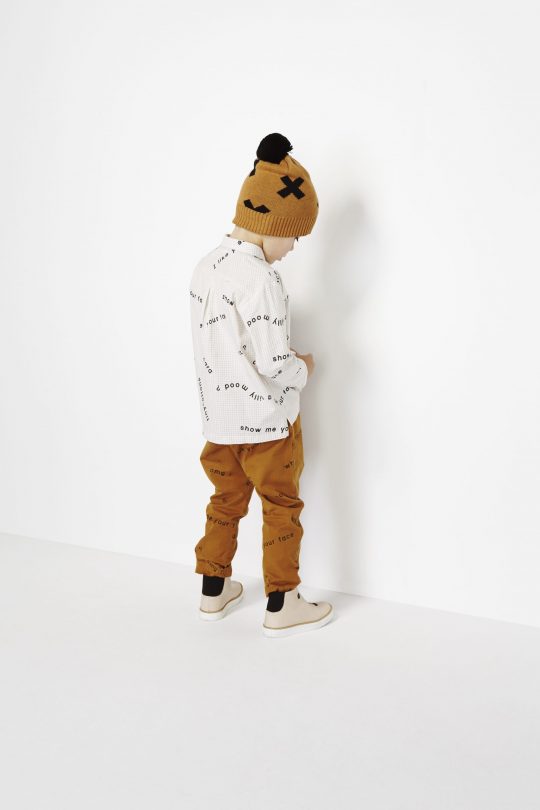 MANY WORDS WOVEN PANT