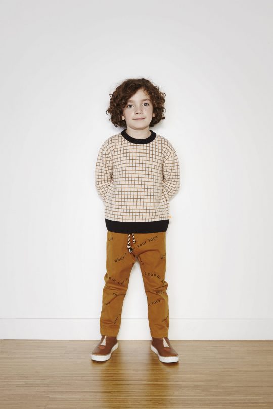 GRID SWEATER KINT
