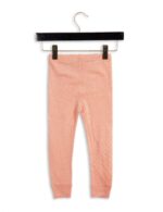PANDA MERINO WOOL LEGGINGS - CORAL - Image 2