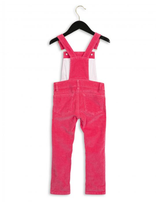 CORD DUNGAREES - PINK