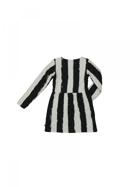 MARINIERE DRESS BLACK STRIPES