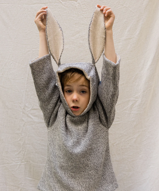 ANIMAL HOODIE - RABBIT