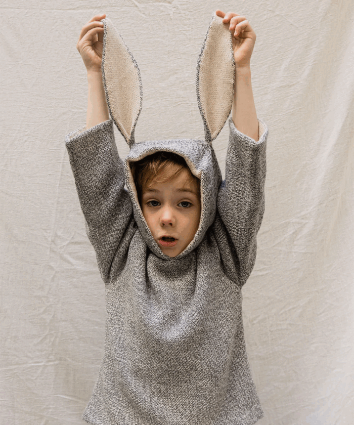 ANIMAL HOODIE - RABBIT - Image 1