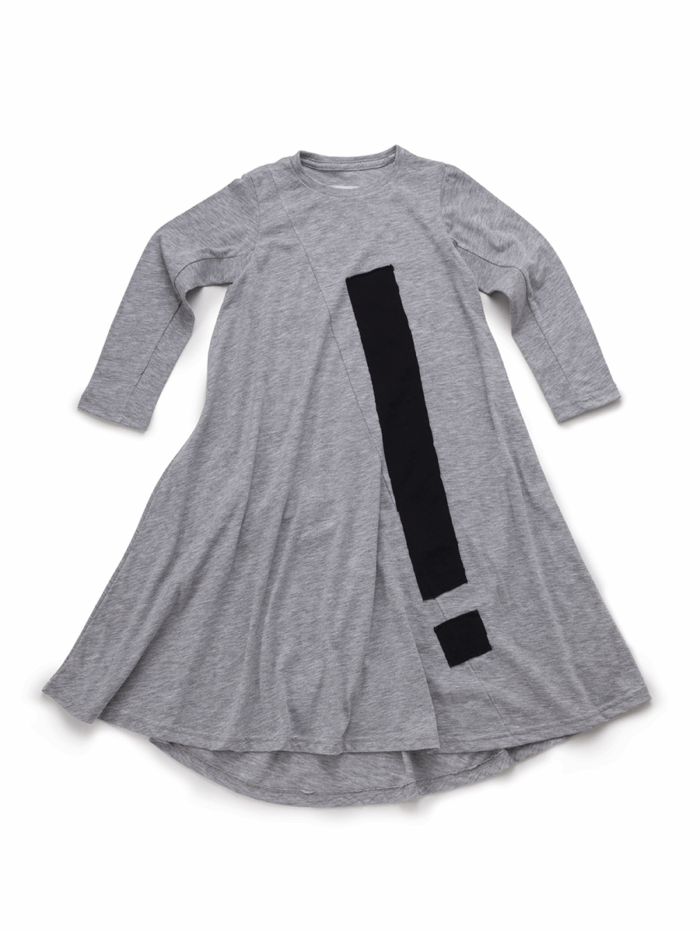 360 MAXI DRESS GREY - Image 1