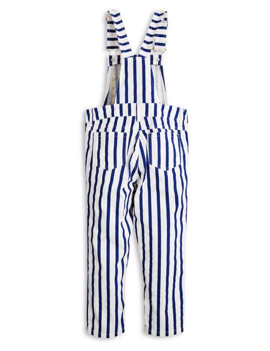 STRIPE DOUNGAREES BLUE