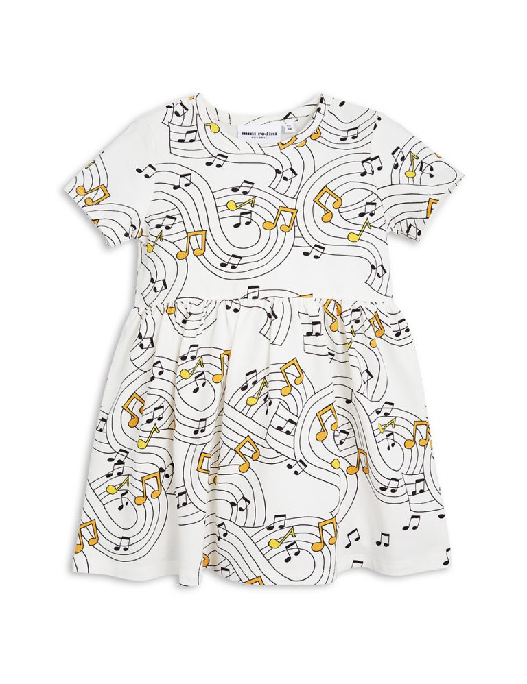 MUSIC SS DRESS OFF WHITE - Image 1