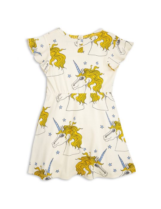 UNICORN STAR WING DRESS OFF WHITE