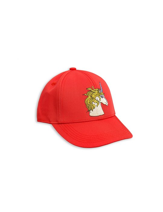 UNICORN EMB CAP RED