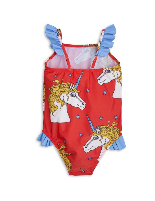 UNICORN STAR WING SWIMSUIT RED