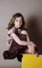 DRESS EDUARDA PINK BORDEAUX