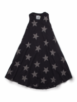 360 MAXI STAR DRESS BLACK
