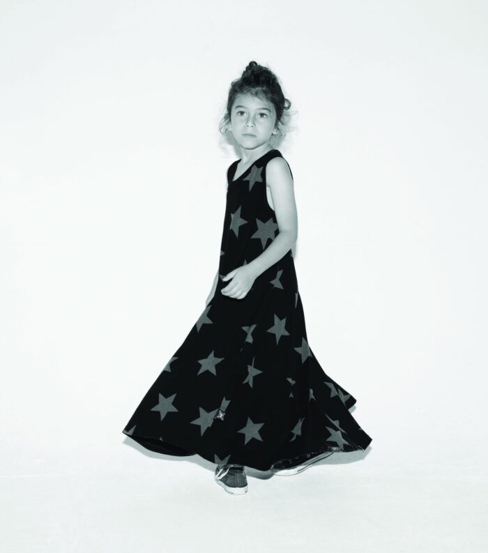360 MAXI STAR DRESS BLACK - Image 2