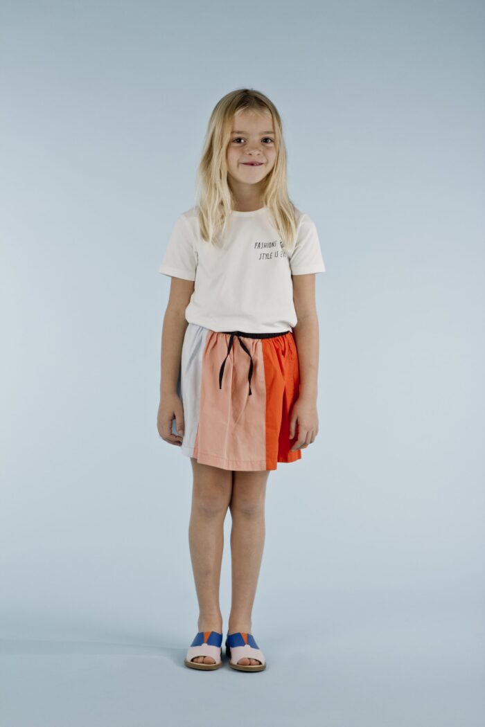 COLOR BLOCK SKIRT WV SKIRT - Image 4