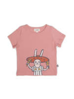 TEE SHIRT ROSE / SOMBRERO BUNNY