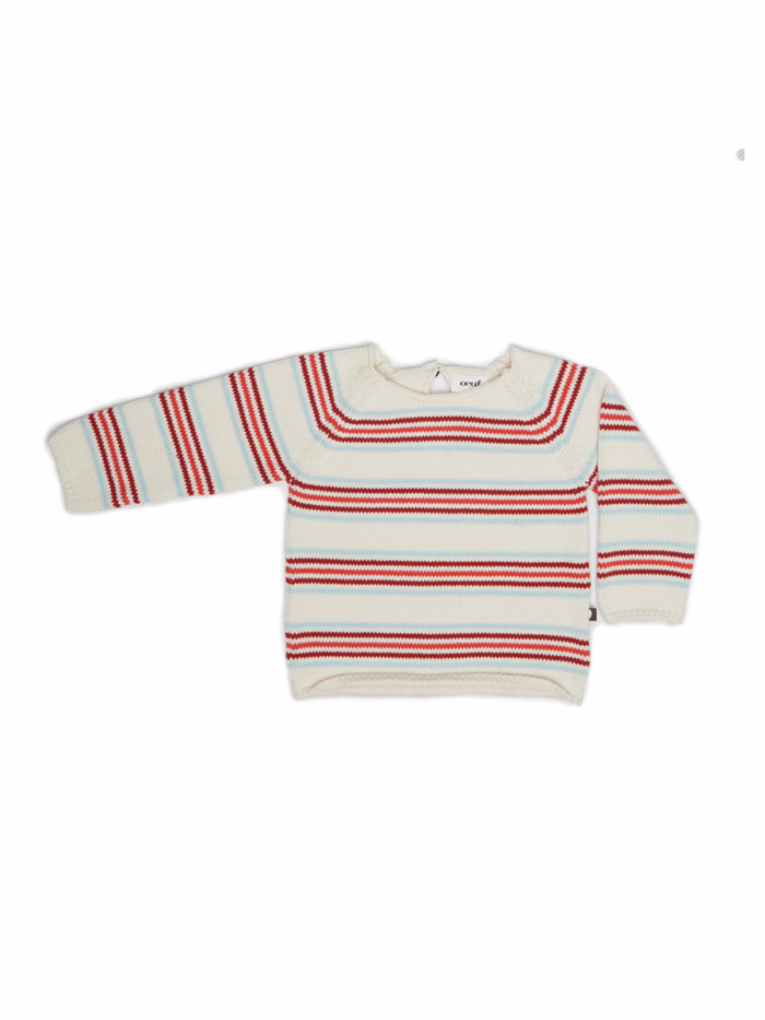 STRIPED SWEATER - Image 1