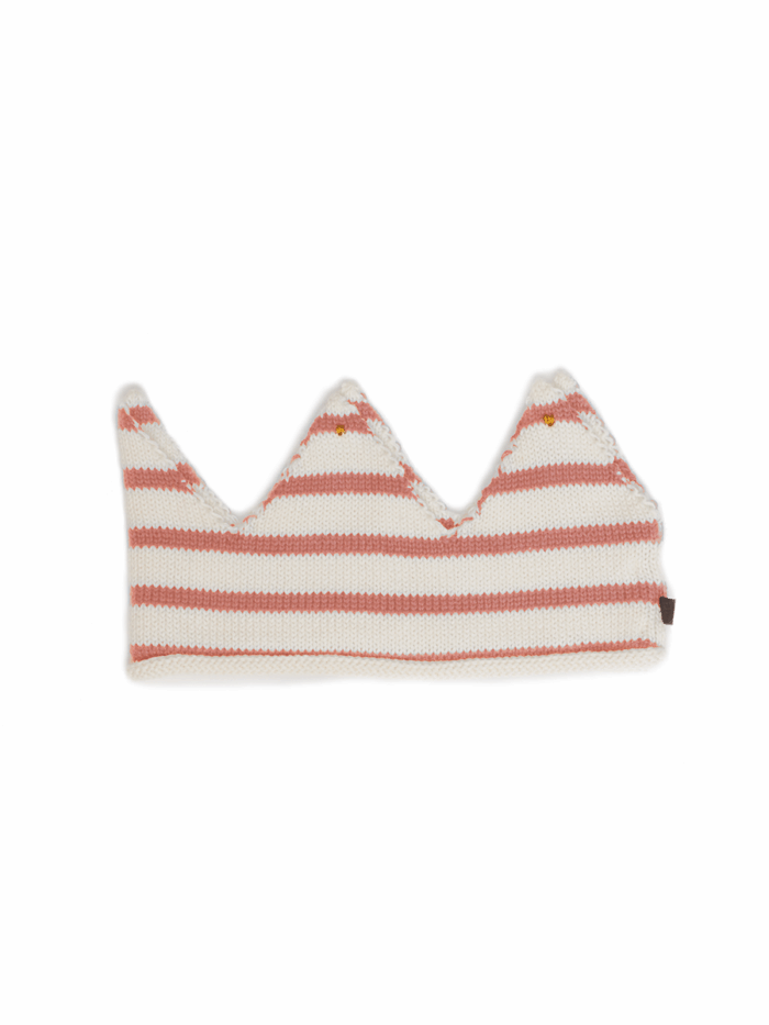 CROWN WHITE / PEACH STRIPES - Image 1