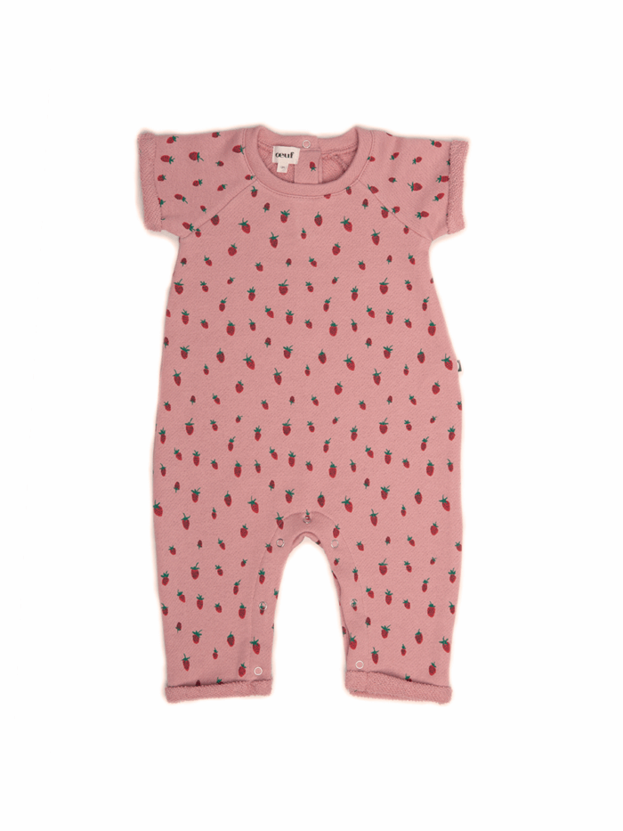 TERRY JUMPER ROSE / STRAWBERRIES - Image 1