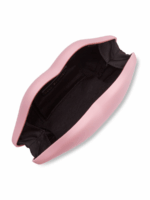 ROSE PINK POWDER COATED PERSPEX LIPS CLUTCH - Image 2