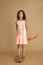 JOYA DRESS NEON ORANGE