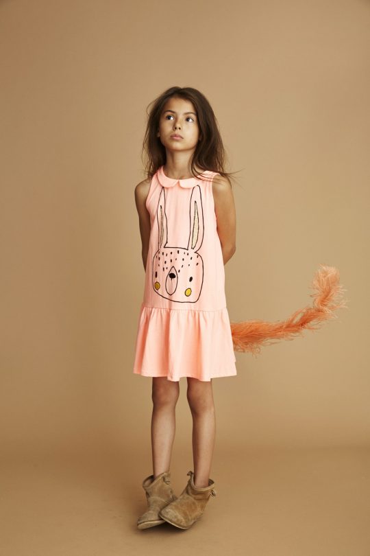 JOYA DRESS NEON ORANGE