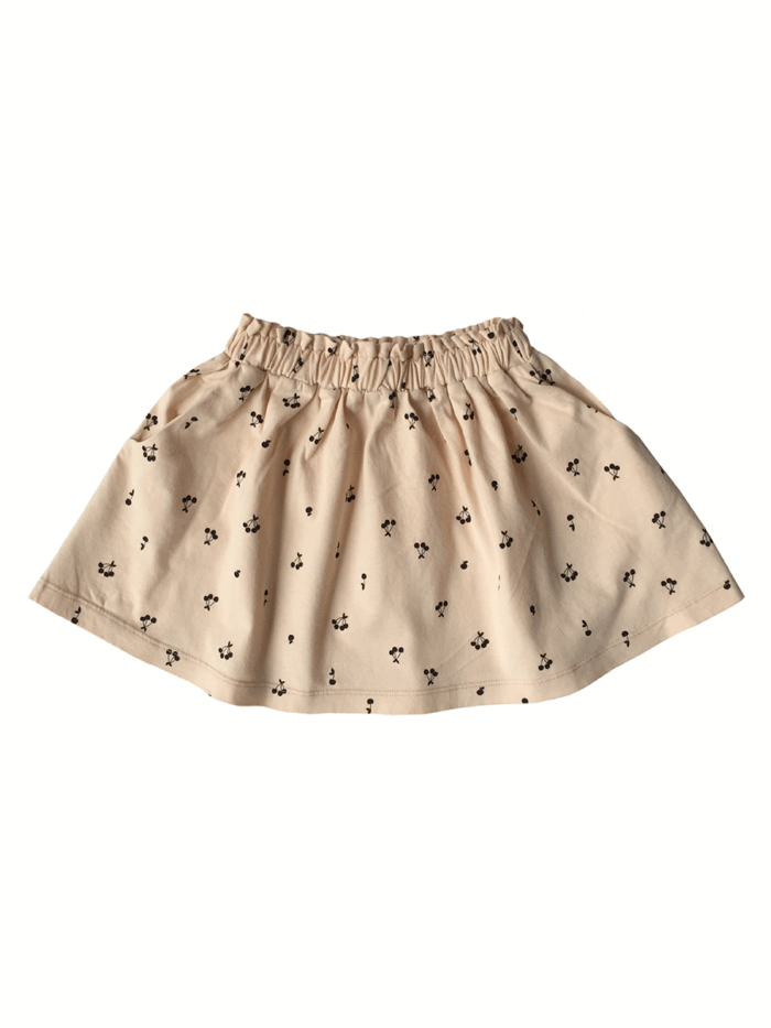 SKIRT BEIGE AO CERISE - Image 1