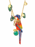 JACQUES THE MID-EMPEROR MID-PIRATE PARROT NECKLACE