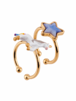 UNICORN AND STAR SET OF 2 ADJUSTABLE RINGS - Image 3