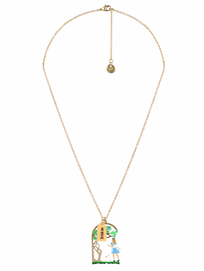 ALICE AND THE CHESHIRE CAT NECKLACE - Image 1