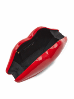LARGE RED PERSPEX LIPS CLUTCH - Image 2