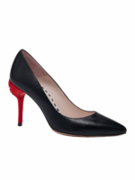 BLACK SMOOTH LEATHER BRIGETTE COURT - Image 2