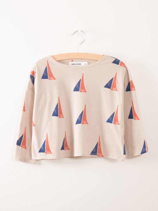 T-SHIRT ALMA S.B AO SILVER CLOUD