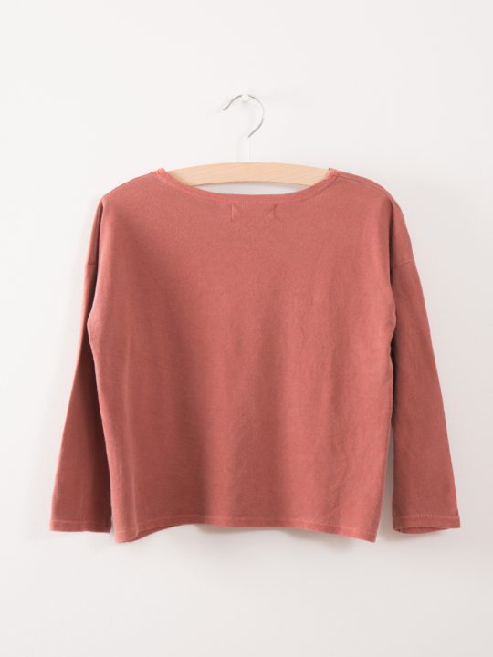 T-SHIRT CRAB YOUR HANDS DUSTY RED
