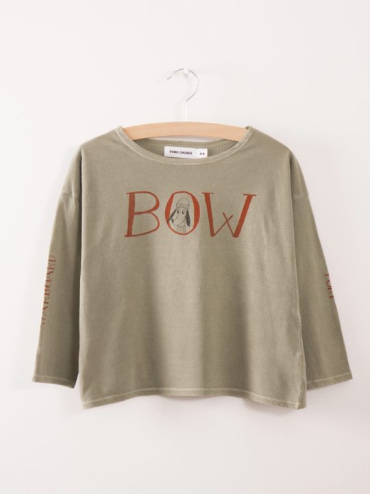 T-SHIRT BOW SEAGRASS GREEN