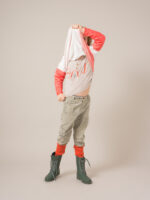 BUTTONS T-SHIRT BOW SILVER CLOUD - Image 3