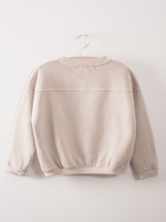 SWEATSHIRT LOUP DE MER SILVER CLOUD