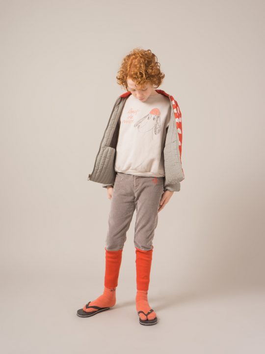 SWEATSHIRT LOUP DE MER SILVER CLOUD