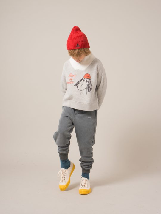 FISHERMAN SWEATSHIRT LOUP DE MER LIGHT GREY