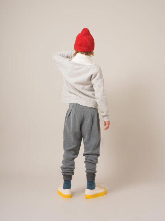 FISHERMAN SWEATSHIRT LOUP DE MER LIGHT GREY