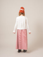 PLEATED BLOUSE LOUP EMBR. OFF WHITE - Image 4