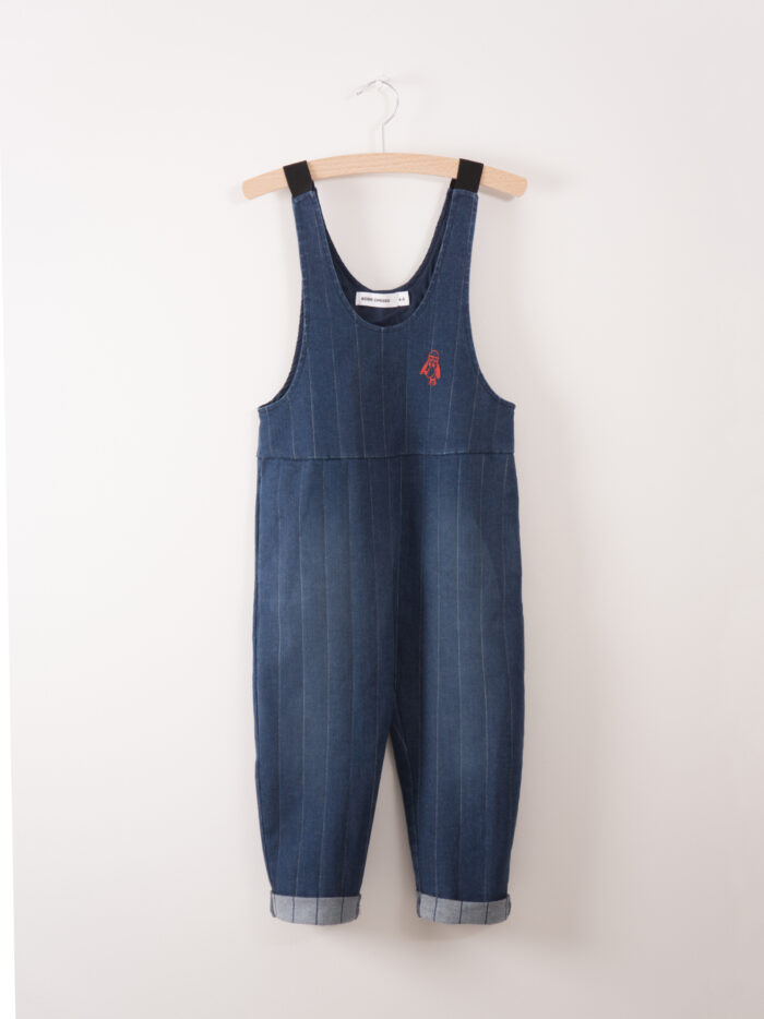 DENIM BAGGY ORVERALL BLUE - Image 1