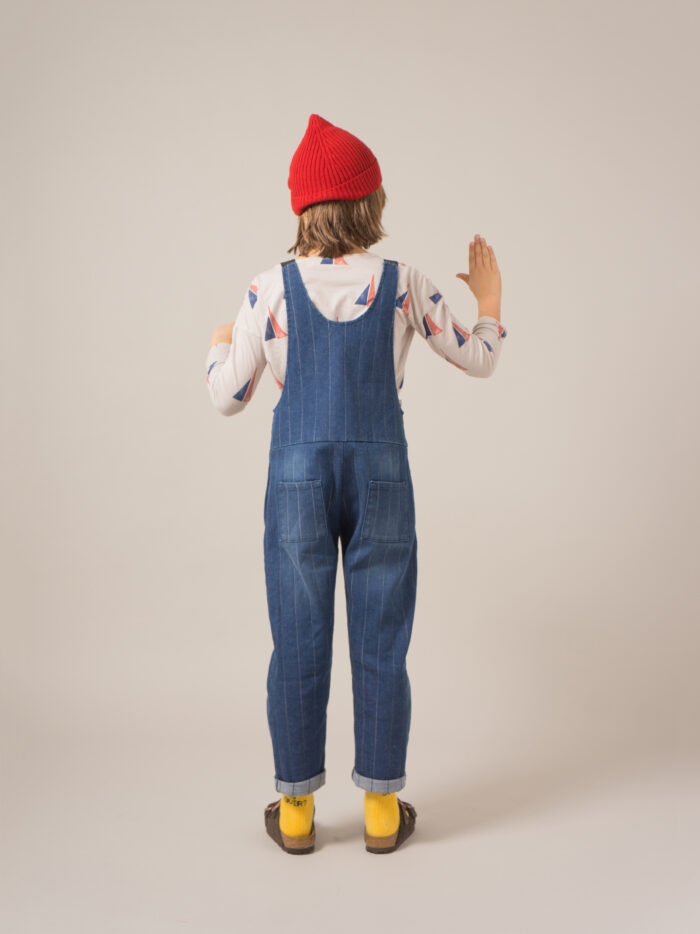 DENIM BAGGY ORVERALL BLUE - Image 5
