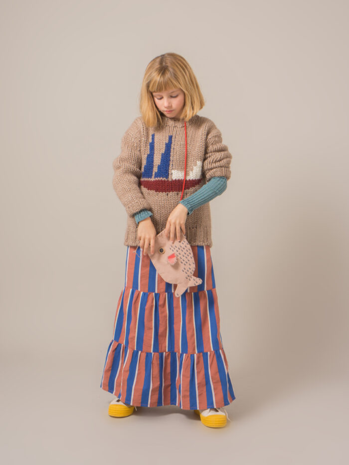 INTARSIA JUMPER GAJE ALMA S.B. BEIGE - Image 2
